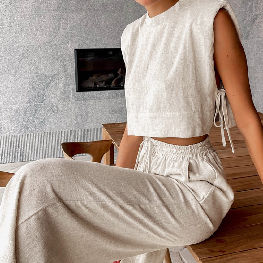 Amélie Duo Linen Set
