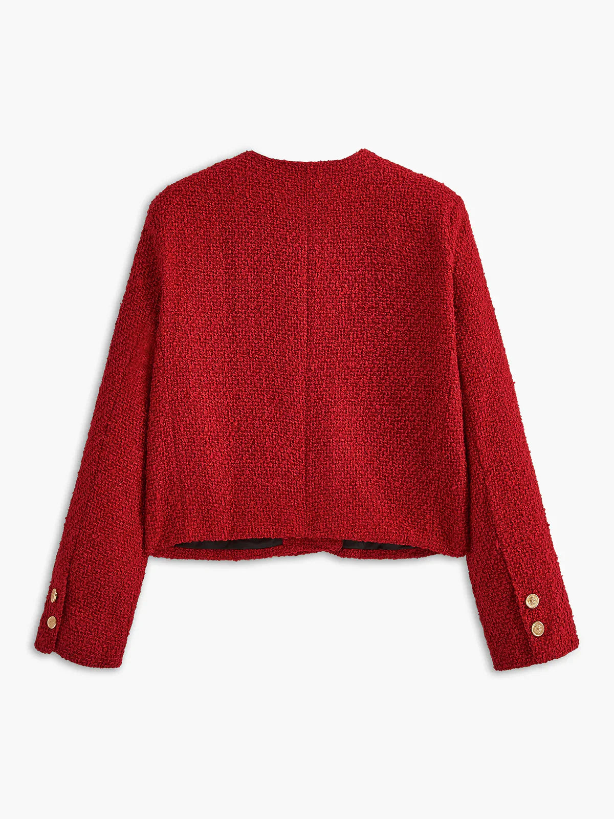 BB™ | Elegant Button Tweed Jacket