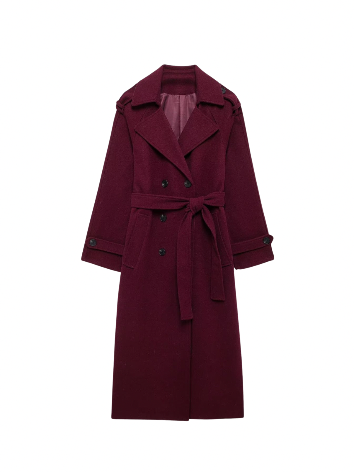BB™ | Burgundy Trench Coat