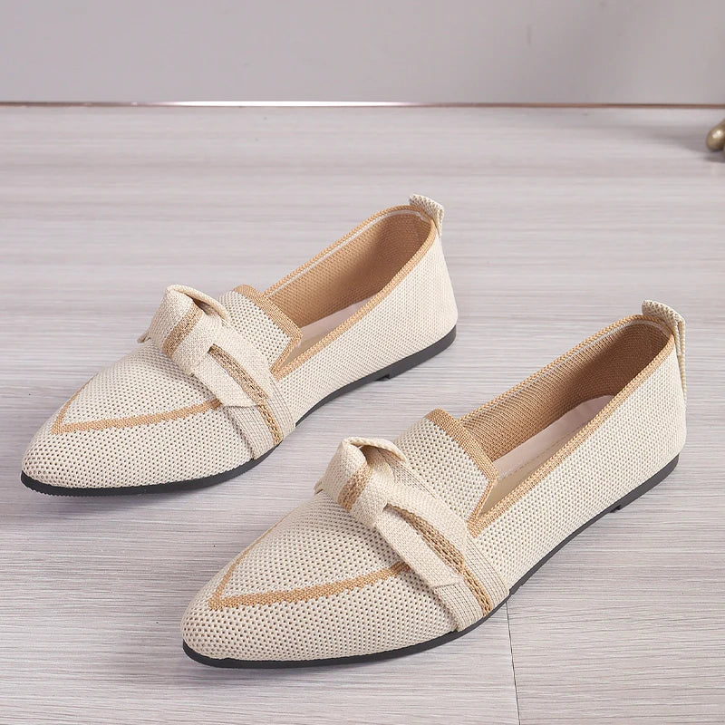 Amelia Bloom Tie Loafers