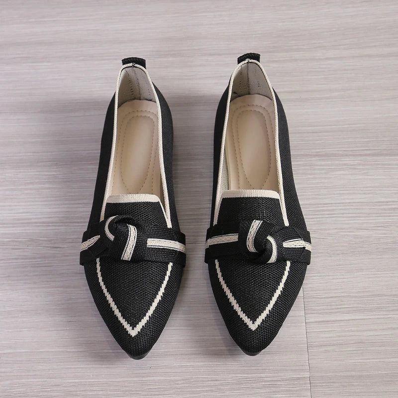 Amelia Bloom Tie Loafers